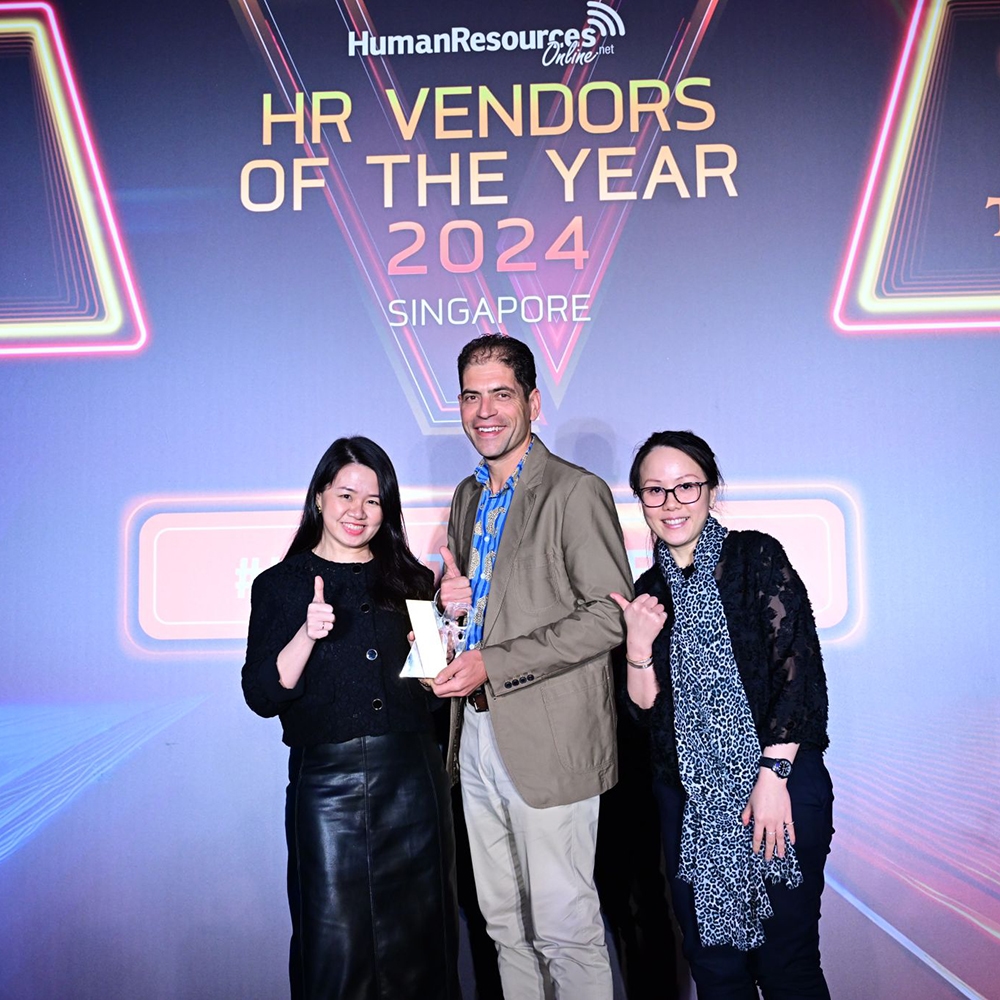 Human Resources Online Awards mit Ben Neumann und Melissa Liew