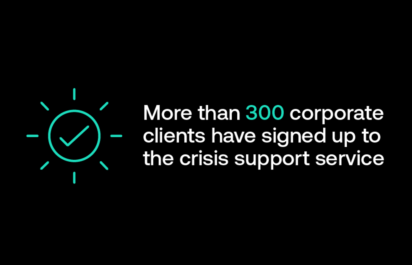 300 clients have signed up